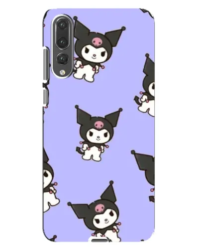Чохол для Huawei P20 Pro (CLT-L04) з картинкою «Паттерн з Kuromi»