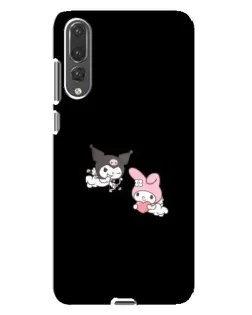 Чохол для Huawei P20 Pro (CLT-L04) з картинкою «My Melody та Kuromi»