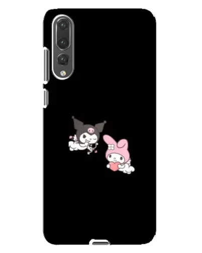 Чохол для Huawei P20 Pro (CLT-L04) з картинкою «My Melody та Kuromi»