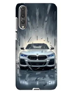 Чохол для Huawei P20 Pro (CLT-L04) з картинкою «BMW у світлі фар»