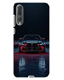 Чохол для Huawei P20 Pro (CLT-L04) з картинкою «BMW на мокрій дорозі»