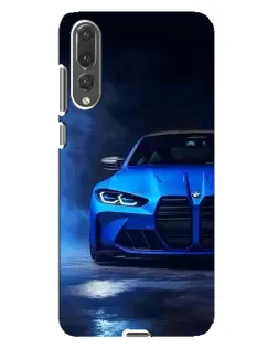 Чохол для Huawei P20 Pro (CLT-L04) з картинкою «Блакитна BMW M4»