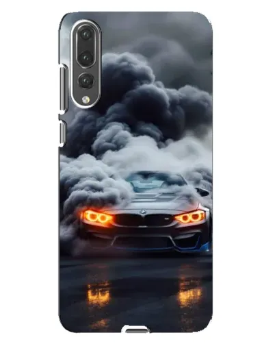 Чохол для Huawei P20 Pro (CLT-L04) з картинкою «BMW у диму» Чохол для Huawei P20 Pro (CLT-L04) з картинкою «BMW у диму»