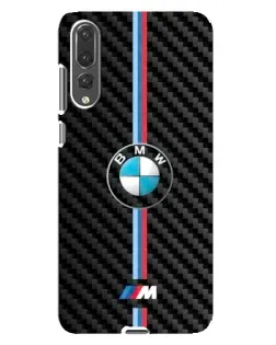 Чохол для Huawei P20 Pro (CLT-L04) з картинкою «Емблема BMW та карбон»