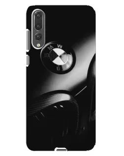 Чохол для Huawei P20 Pro (CLT-L04) з картинкою «Емблема BMW — макро»