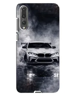 Чохол для Huawei P20 Pro (CLT-L04) з картинкою «BMW крізь туман»
