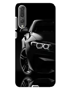Чехол для Huawei P20 Pro (CLT-L04) с картинкой «Черная BMW — профиль» Чехол для Huawei P20 Pro (CLT-L04) с картинкой «Черная BMW — профиль»