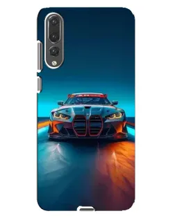 Чехол для Huawei P20 Pro (CLT-L04) с картинкой «BMW — огни неона» Чехол для Huawei P20 Pro (CLT-L04) с картинкой «BMW — огни неона»