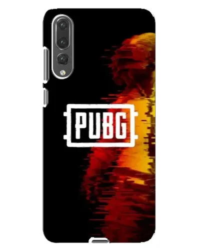 Чохол для Huawei P20 Pro (CLT-L04) з картинкою «Яскравий логотип PUBG»