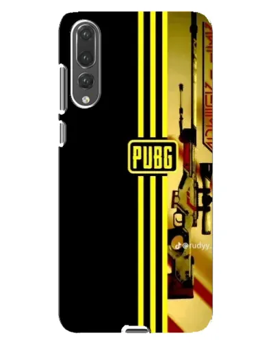 Чохол для Huawei P20 Pro (CLT-L04) з картинкою «PUBG — камуфляжний шолом»