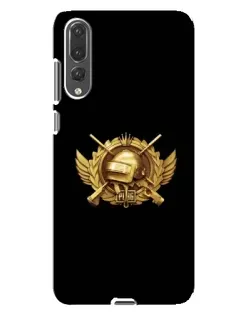 Чохол для Huawei P20 Pro (CLT-L04) з картинкою «PUBG — помаранчевий градієнт»