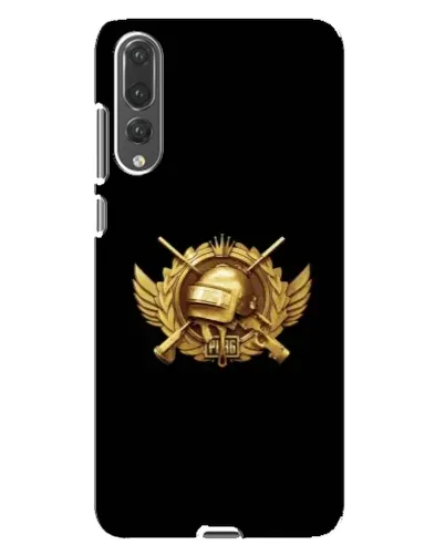 Чохол для Huawei P20 Pro (CLT-L04) з картинкою «PUBG — помаранчевий градієнт»