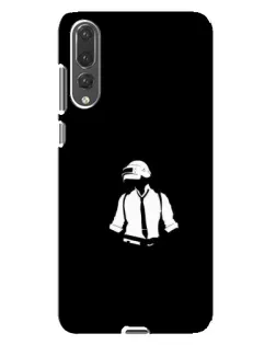 Чохол для Huawei P20 Pro (CLT-L04) з картинкою «PUBG — білий шолом»