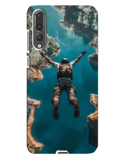 Чохол для Huawei P20 Pro (CLT-L04) з картинкою «PUBG — вільне падіння»