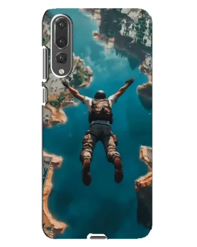 Чохол для Huawei P20 Pro (CLT-L04) з картинкою «PUBG — вільне падіння»