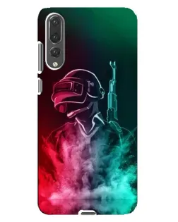 Чохол для Huawei P20 Pro (CLT-L04) з картинкою «PUBG — вогняний воїн»