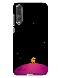 Чохол для Huawei P20 Pro (CLT-L04) з картинкою «Самотній герой на планеті»