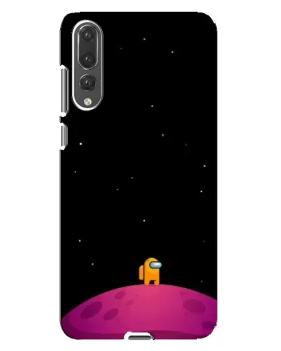 Чохол для Huawei P20 Pro (CLT-L04) з картинкою «Самотній герой на планеті»