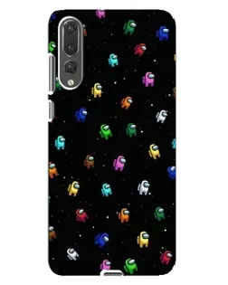 Чохол для Huawei P20 Pro (CLT-L04) з картинкою «Екіпаж Among Us»