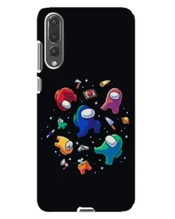 Чохол для Huawei P20 Pro (CLT-L04) з картинкою «Among Us космос»