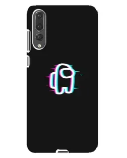 Чохол для Huawei P20 Pro (CLT-L04) з картинкою «Among Us неон»