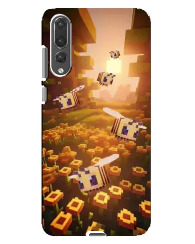 Чехол для Huawei P20 Pro (CLT-L04) с картинкой «Поле подсолнухов»