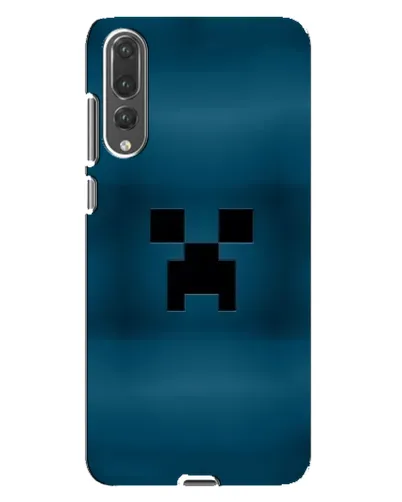 Чехол для Huawei P20 Pro (CLT-L04) с картинкой «Крипер текстура»