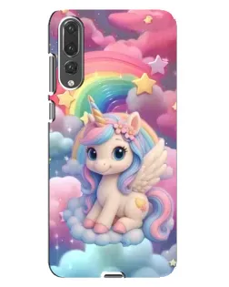 Чехол для Huawei P20 Pro (CLT-L04) с картинкой «Маленький единорог»