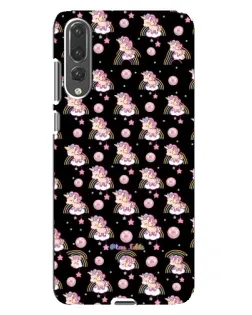 Чехол для Huawei P20 Pro (CLT-L04) с картинкой «Magic Unicorn паттерн»
