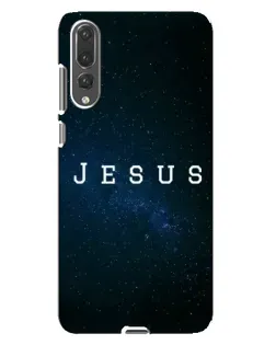 Чехол для Huawei P20 Pro (CLT-L04) с картинкой «Звездное небо Jesus»