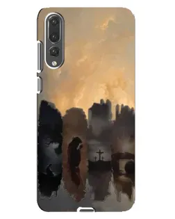 Чехол для Huawei P20 Pro (CLT-L04) с картинкой «Дорога к вере»