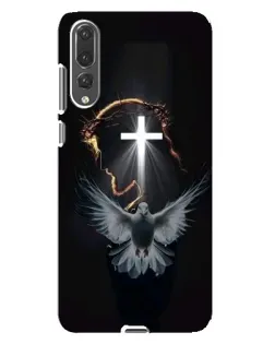 Чехол для Huawei P20 Pro (CLT-L04) с картинкой «Голубь и Свет»