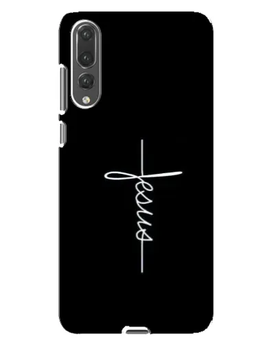 Чехол для Huawei P20 Pro (CLT-L04) с картинкой «Тонкая линия веры»