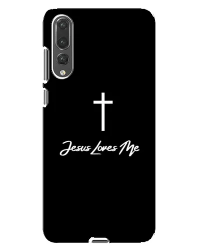 Чехол для Huawei P20 Pro (CLT-L04) с картинкой «Иисус любит тебя»