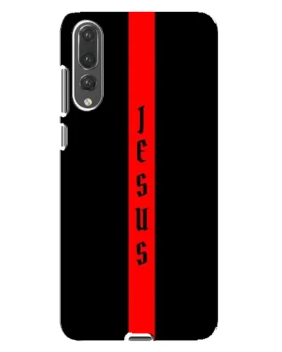 Чехол для Huawei P20 Pro (CLT-L04) с картинкой «Красная линия веры»