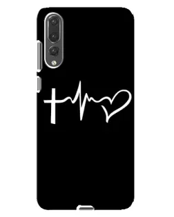 Чехол для Huawei P20 Pro (CLT-L04) с картинкой «Пульс веры»