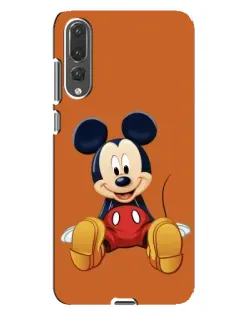 Чохол для Huawei P20 Pro (CLT-L04) з картинкою «Міккі відпочиває»