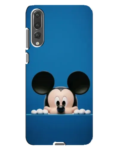 Чохол для Huawei P20 Pro (CLT-L04) з картинкою «Міккі виглядає»