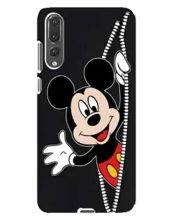 Чохол для Huawei P20 Pro (CLT-L04) з картинкою «Міккі розсуває стіни»