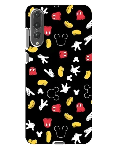 Чохол для Huawei P20 Pro (CLT-L04) з картинкою «Графічний принт лапок»