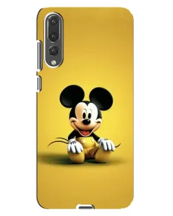 Чохол для Huawei P20 Pro (CLT-L04) з картинкою «Міккі на жовтому»