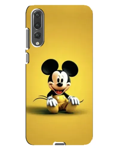 Чохол для Huawei P20 Pro (CLT-L04) з картинкою «Міккі на жовтому»