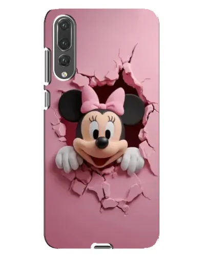 Чохол для Huawei P20 Pro (CLT-L04) з картинкою «Мінні крізь стіну»