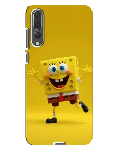Чехол для Huawei P20 Pro (CLT-L04) с картинкой «Позитивный Губка Боб»