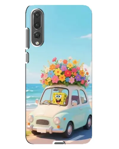 Чехол для Huawei P20 Pro (CLT-L04) с картинкой «Автомобильное путешествие»