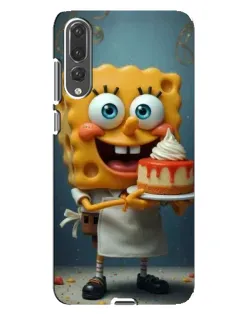 Чехол для Huawei P20 Pro (CLT-L04) с картинкой «Повар Спанч Боб»