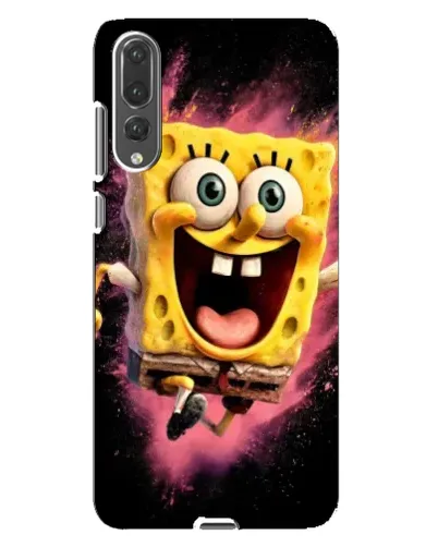 Чехол для Huawei P20 Pro (CLT-L04) с картинкой «Взрывной Спанч Боб»