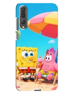 Чехол для Huawei P20 Pro (CLT-L04) с картинкой «Отдых на пляже»