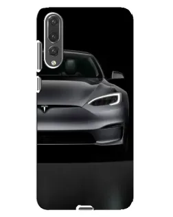 Чохол для Huawei P20 Pro (CLT-L04) з картинкою «Tesla Model S Look»
