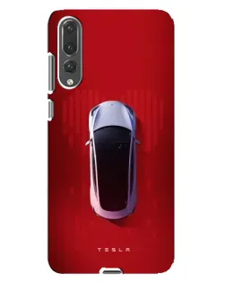 Чехол для Huawei P20 Pro (CLT-L04) с картинкой «Tesla Top View» Чехол для Huawei P20 Pro (CLT-L04) с картинкой «Tesla Top View»